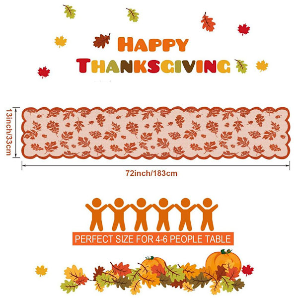 Fall Table Runner Thanksgiving Runner 2 2 2