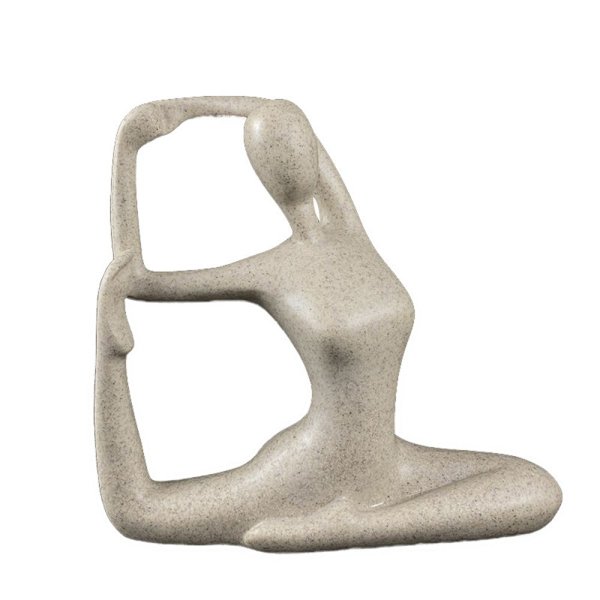 Harpiksfigurer Kunst Yoga Pose 03 03 03