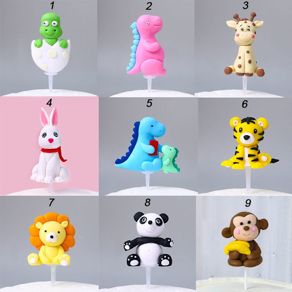Cupcake Toppers -kakkukoristeet 6 6