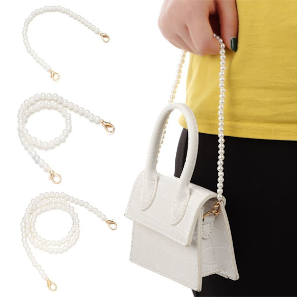 Pearl Strap Vesker Håndveske Håndtak 120CM 120cm