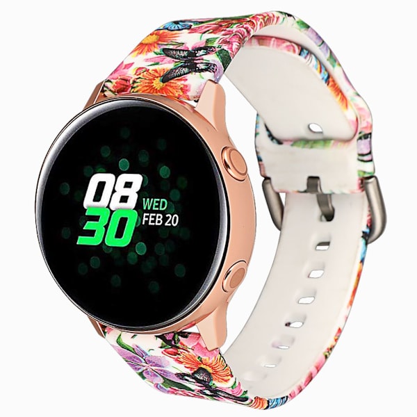 til Samsung Galaxy Watch Active 2 42mm Silikone Watch Band 4 S