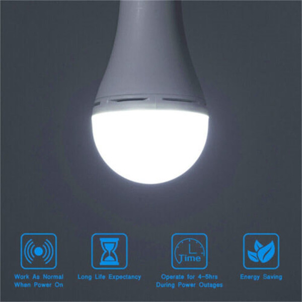 Nødlys LED pærer 9W 9W 9W