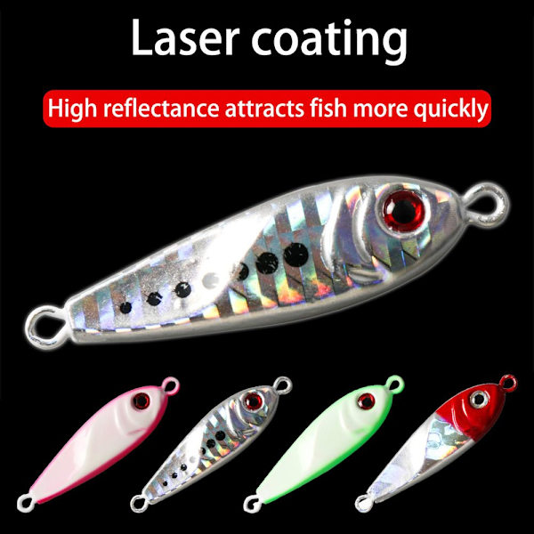 Metallikalastusviehe ilman koukkua Jig Bait 01 01 01