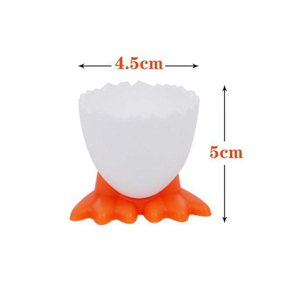 1/2/4 stk Eggekoppholder Kjøkkenutstyr 4 stk 4pcs