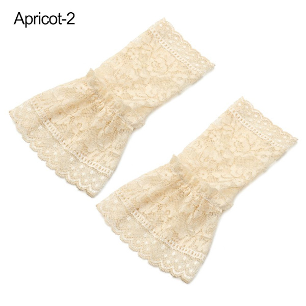 1 par falska ärmar avtagbara ärmar APRICOT STYLE2 apricot style2