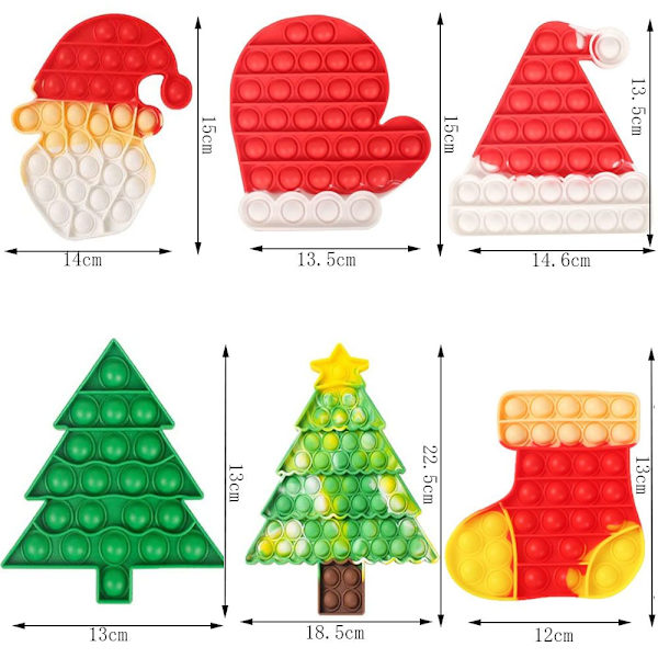 Jyrsijä Pioneer Fidget Toy JOULUKÄSINE JOULUHANKAS Christmas Glove