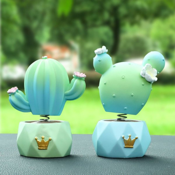 Resin Cactus Ornaments Staty Ornament D D