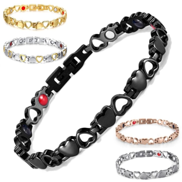 Magnetarmband Titanstål MULTICOLOR multicolor