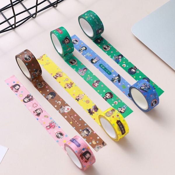 Demon Slayer Washi Tape Leikekirjan sisustus 1 1