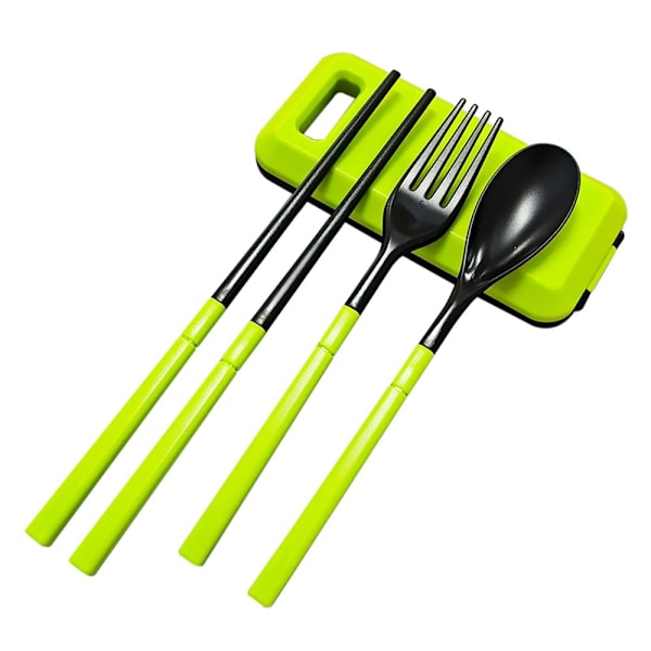 Kokoontaitettava astiasto Set VIHREÄ Green