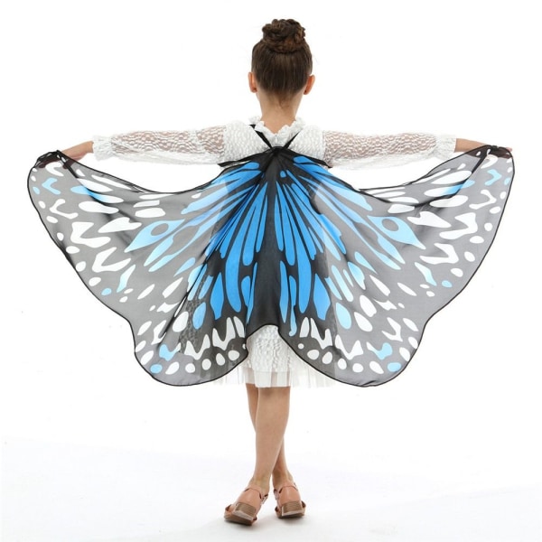 Butterfly Wings Sjal Butterfly Tørklæde 1 1 1