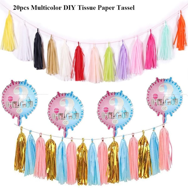 20 st Ribbon Ritningspapper Stream 1 1 1