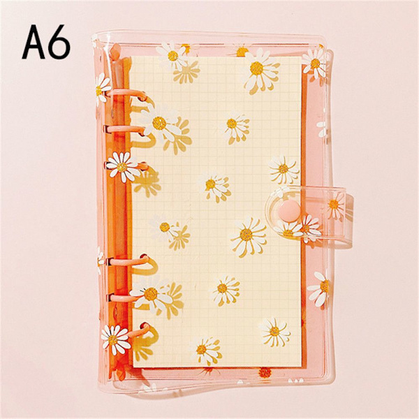 Gjennomsiktige mapper Permlommer ROSA A6 A6 pink A6-A6