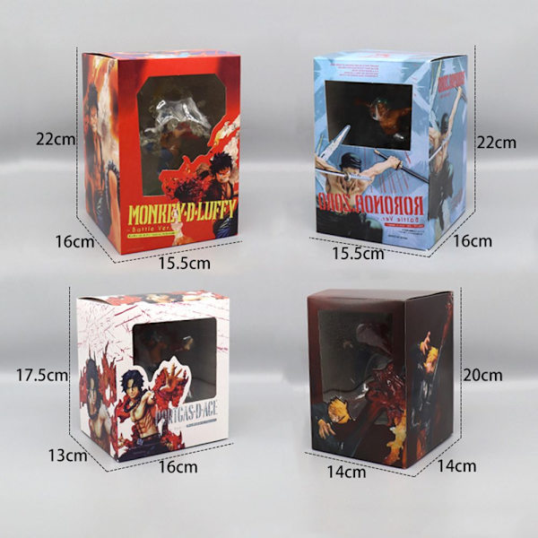 Actionmodell i ett stycke PORTGAS D ACE PORTGAS D ACE Portgas D Ace