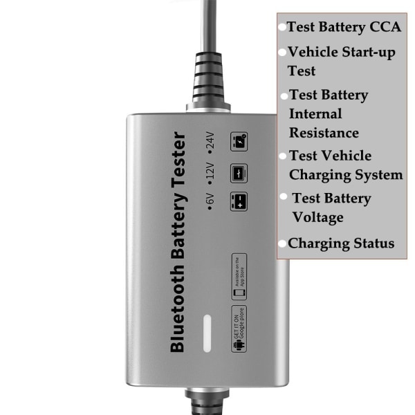Bil Batteri Monitor Batteri Tester Spændingsmåler Tester