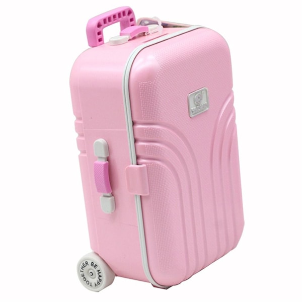 Dock resväska Dockvagn ROSA pink