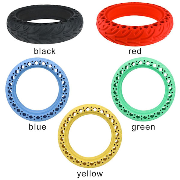 Solid gummidäck till Xiaomi Mijia M365 GUL yellow