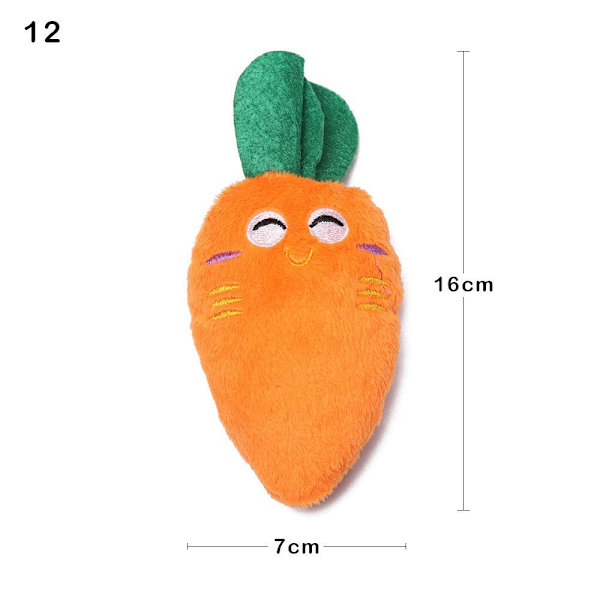 Fleece Squeak Toy Dog Play Funny Pet Puppy Chew 12 12