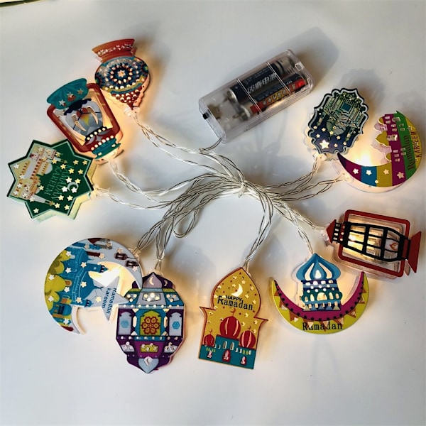 LED String Light Eid Mubarak Light 02 02 02