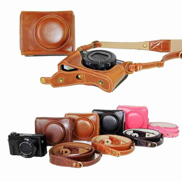 Kameran case Kameralaukku RUSKEA brown