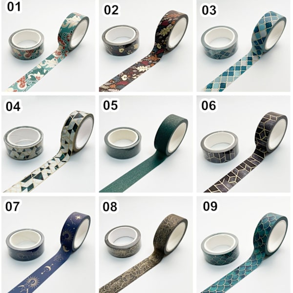 Washi Tape Bronze 01 01 01