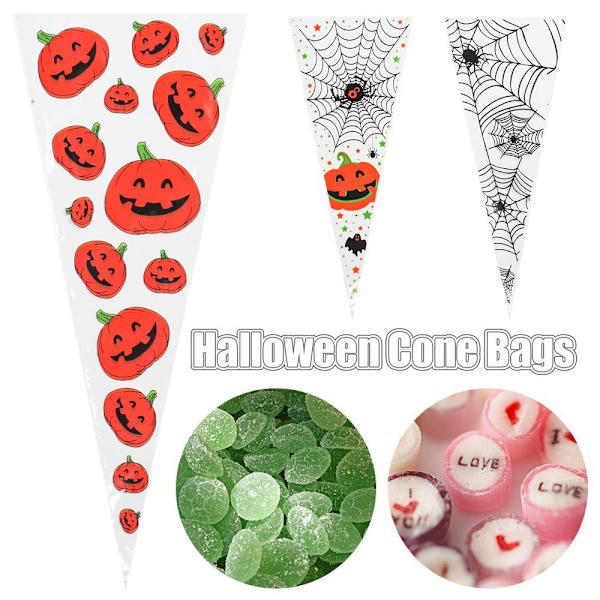 100 kpl Halloween karkkipussit karkkipussi C C C