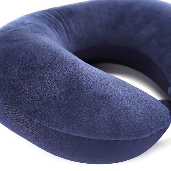 Fluffiga kuddar U-formad resekudde BLÅ blue