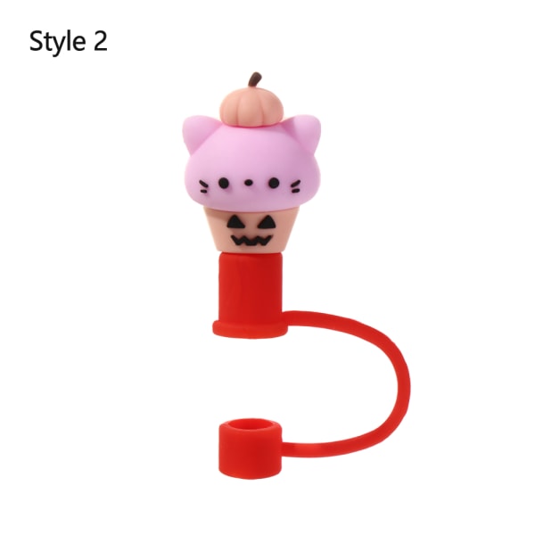 Silikone stråprop Drikkestøvhætte STYLE 2 Style 2