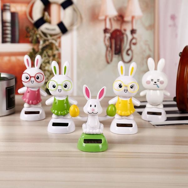 Solar Dansleksaker Swinging Rabbit Dancer ROSA Pink