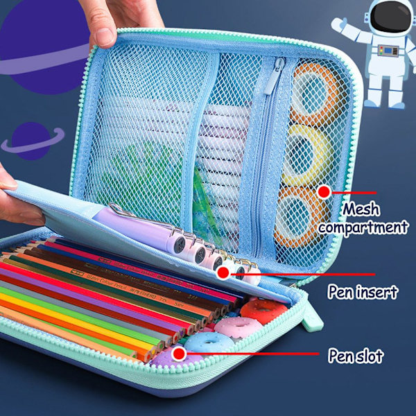 Kawaii School Penaalit Paperitarvikkeet Estuche 3D