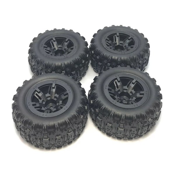 RC Bilhjul Hjul 4ST + ADAPTER 4ST + ADAPTER 4PCS + Adapter