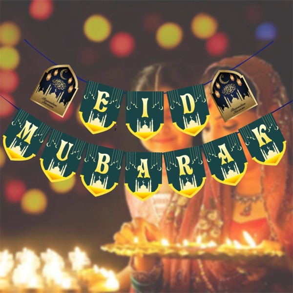 Eid Mubarak Banner Eid al-Fitr Party A A