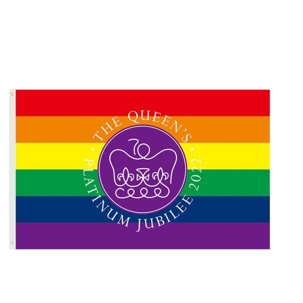 Queen Platinums Jubilee Flag 2022 Queen Banner C C C