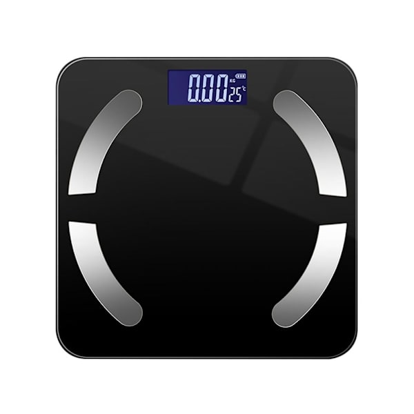 Vågar Vikt Bluetooth vågar SVART Black