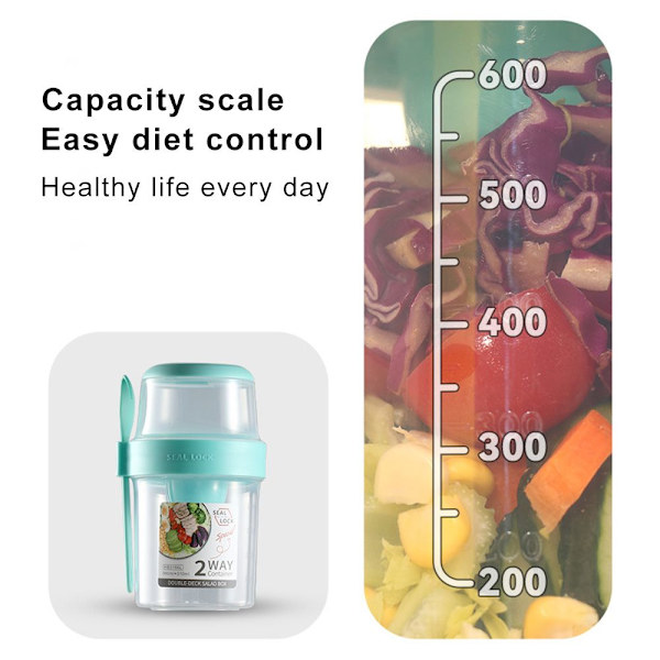 Friskholdende æske forseglet beholder HVID 560+310ML 560+310ML white 560+310ml-560+310ml