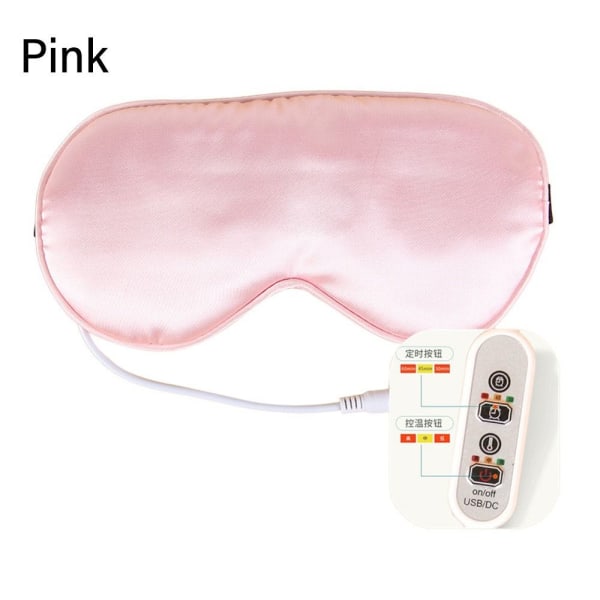 Ögonmask USB Uppvärmd ROSA Pink