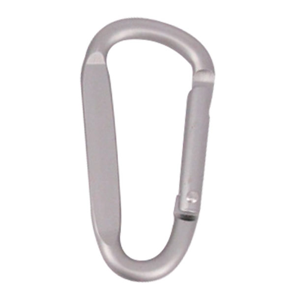 10st D Karbinhake Snap Clip SILVER Silver