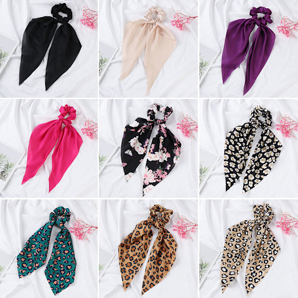 Ponytail Scarf Bow 08 08 08
