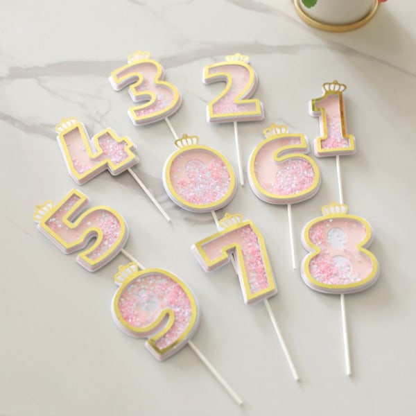 Cake Toppers Cupcake Topper Picks PINK 0 0 pink 0-0