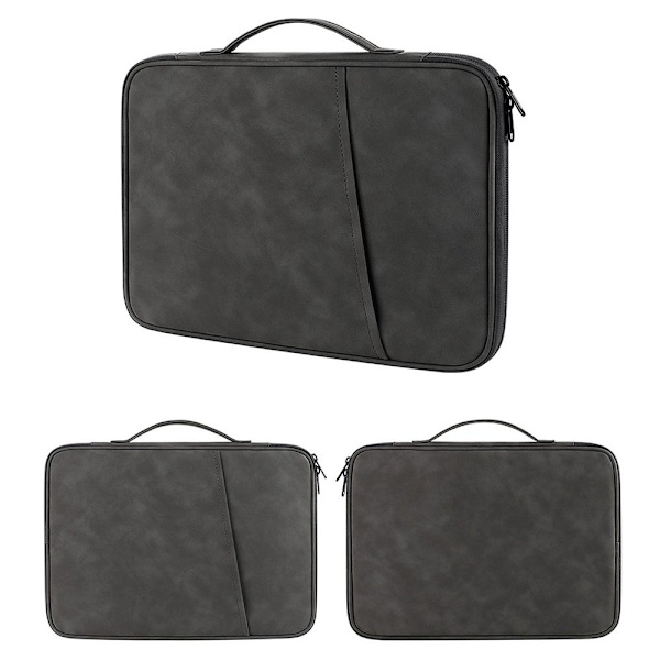 Handväska Tablet Sleeve Case MÖRKGRÅ FÖR 12-13 TUM Dark Grey For 12-13 inch