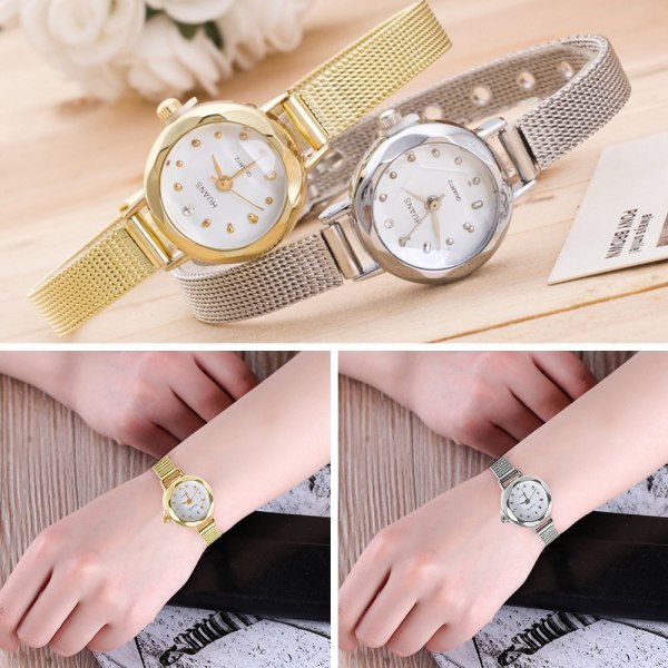 Naisten watch Quartz WristWatch SILVER silver