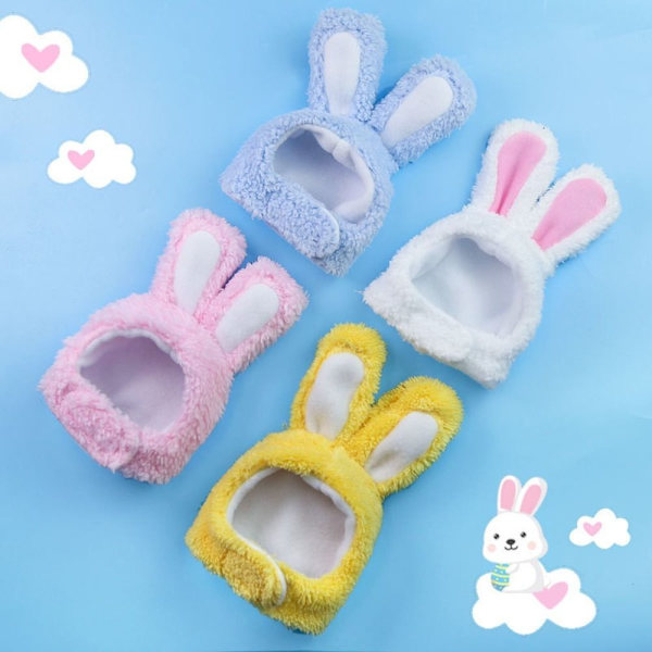 Pet Bunny Huvudbonader Påskhare Kanin Hatt GUL yellow