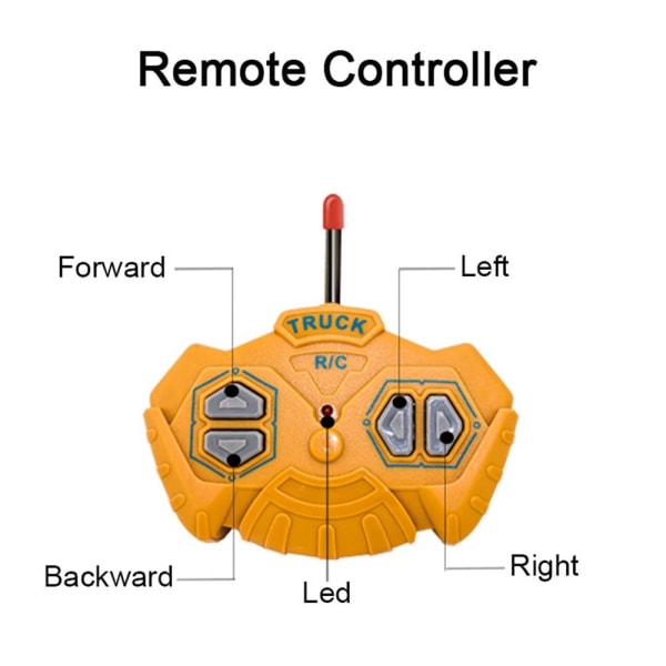 Fjärrstyrd traktor RC-bilar 1 1 1