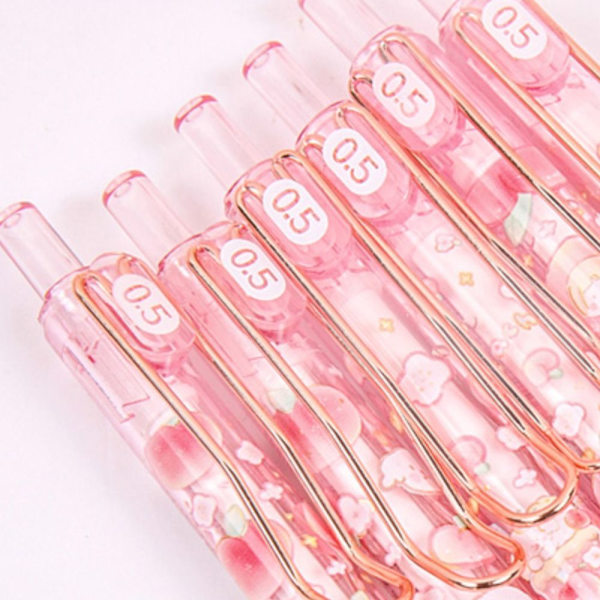 Kulepenn Rulleballpenn Gelpenner 6PCS/Set