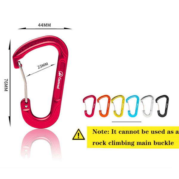 Carabiner Camping Carabiners BLÅ blue