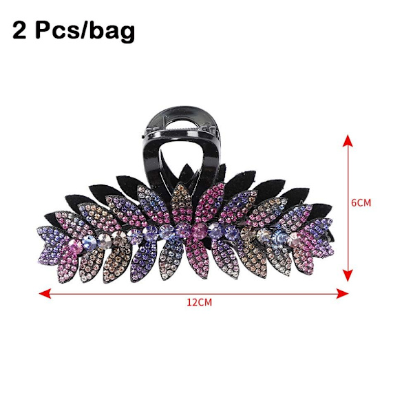 Rhinestone Hårnål Kvinner Hårklemmer 3 3 3