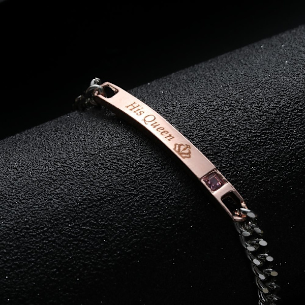2st par armband hennes kung hans drottning