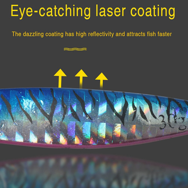 Feather Metal -kalastusuistimet Jig Bait 1 1 1