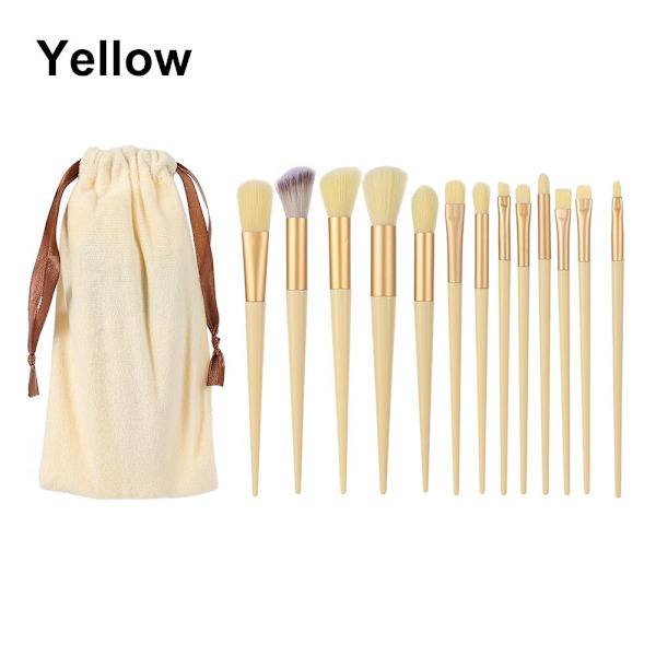 13st/ set Makeup Brush Set Make Up Tools GRÖN green
