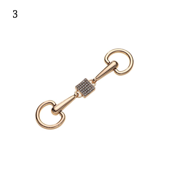 Skor Spännen Metall Skokedja 3 3